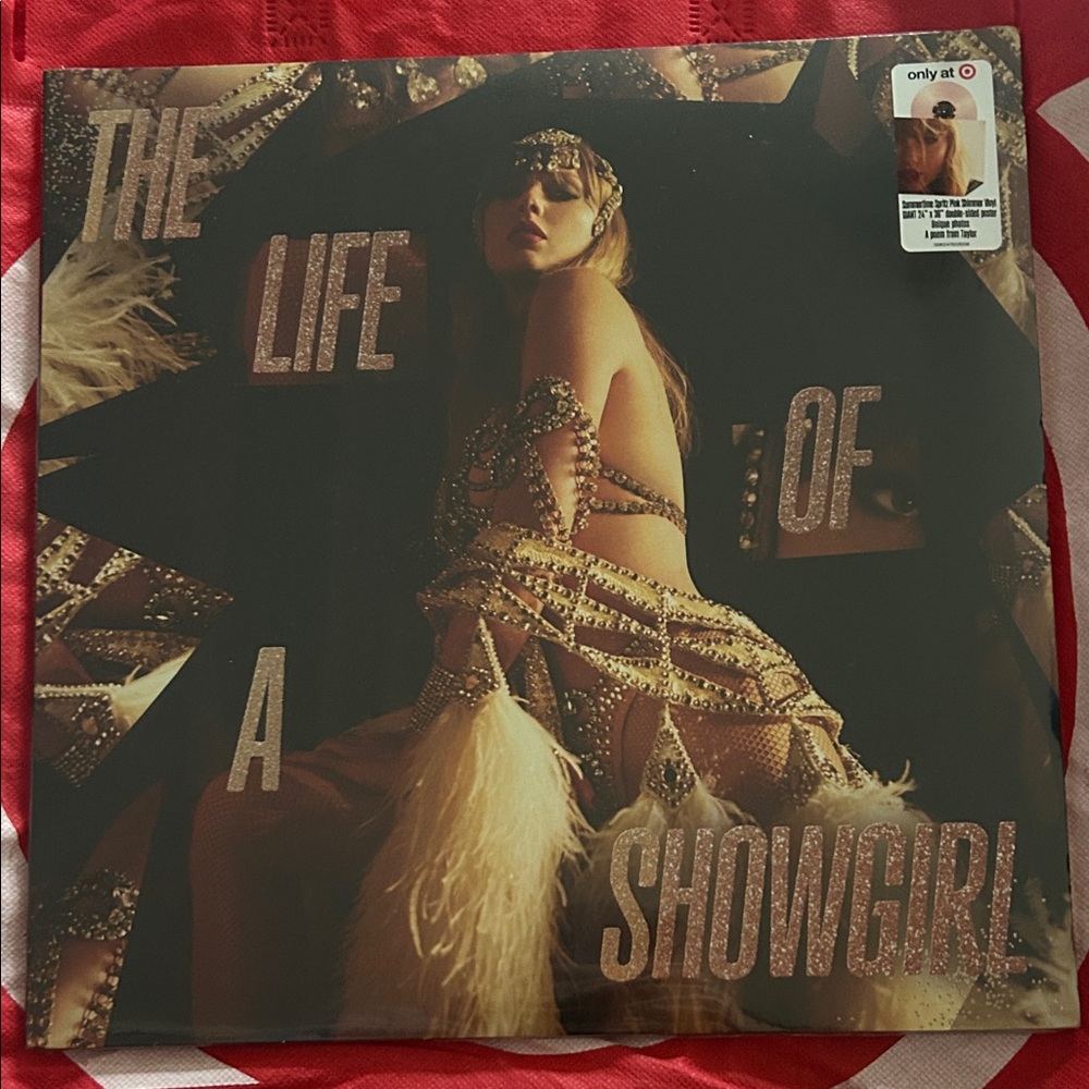 The Life of a Showgirl Vinyl Record Target Exclusive